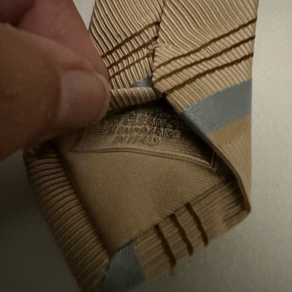 BRIONI Striped Silk Tie - Picture 3 of 5